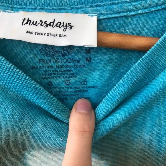 Thursdays Tie dye Fendi Shirt - Picture 4 of 7